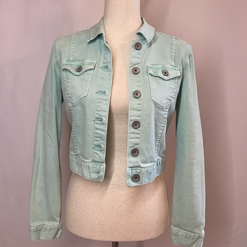 Bullhead Black - Cropped Jean Jacket